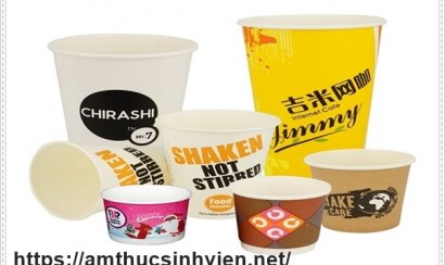 Ly giấy quảng cáo thương hiệu Châu Sơn