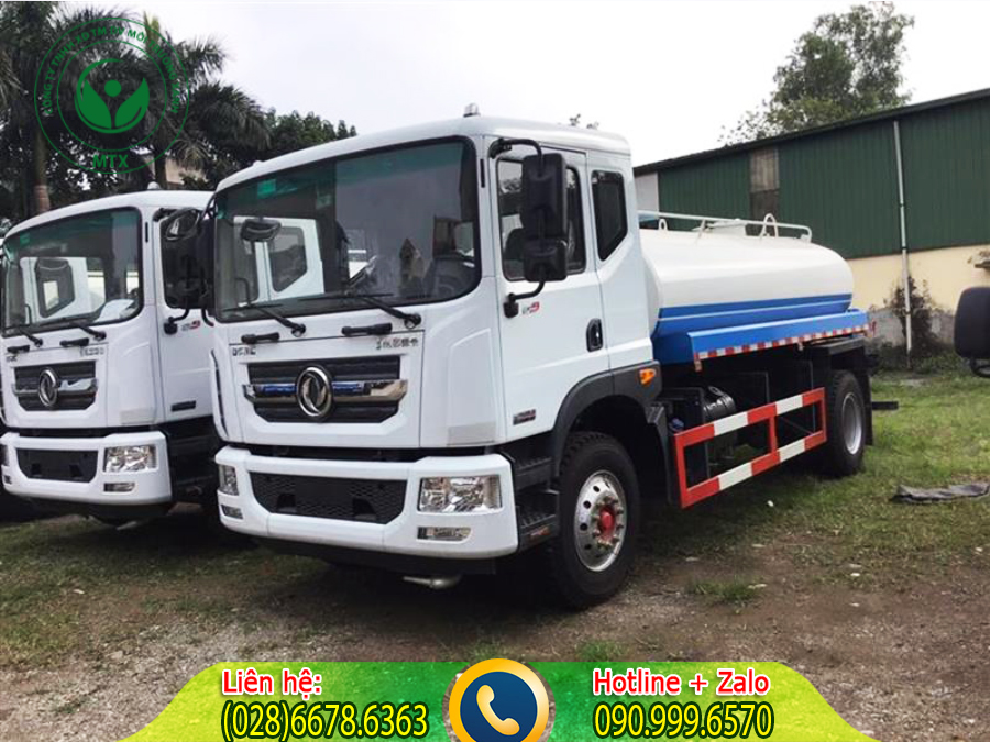 Cho thuê xe bồn chở nước sạch với đa dạng mẫu xe