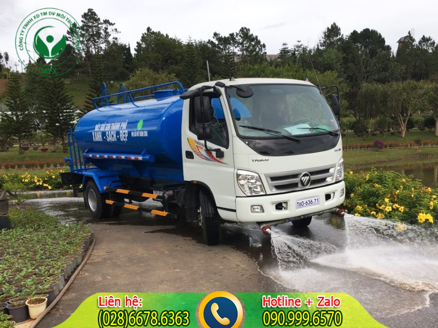 Thu&ecirc; xe chở nước biển tại M&ocirc;i Trường Xanh c&oacute; nhiều ưu điểm