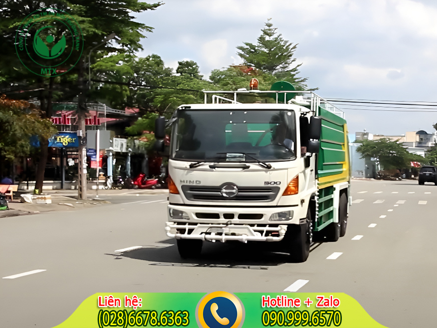 Đơn vị cho thu&ecirc; xe bồn chở nước tưới c&acirc;y với quy tr&igrave;nh chuy&ecirc;n nghiệp