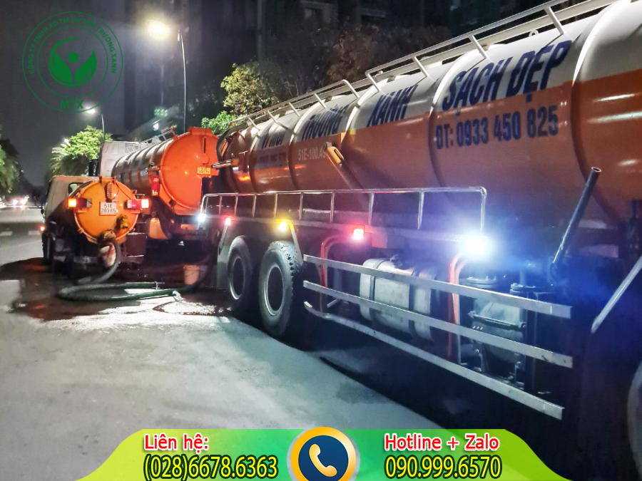 Dịch vụ cho thu&ecirc; xe bồn h&uacute;t chất thải MTX đưa ra c&aacute;c cam kết