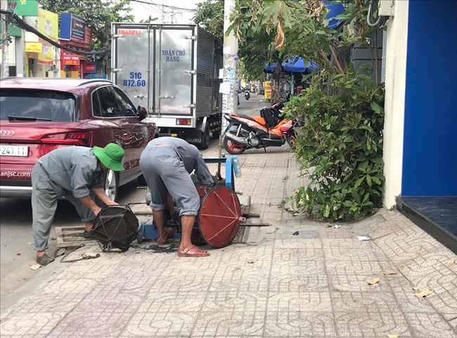 Đơn vị nạo v&eacute;t hố ga
