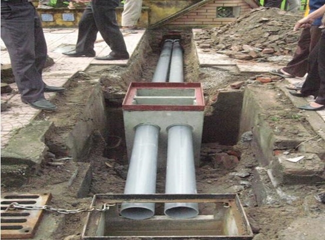 ,thiết kế hố ga thoát nước