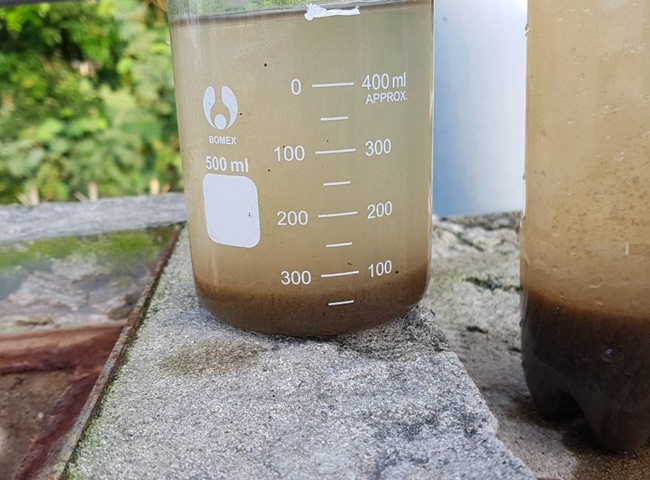 b&ugrave;n vi sinh kh&oacute; lắng